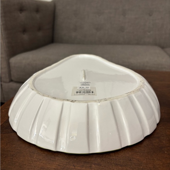 Ceramic Guacamole Serving Dish - White and Green - Picture 5 of 6